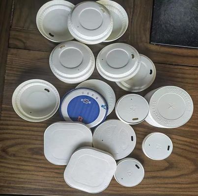 Kaffee-Eiscreme-Getränk-Papierschalen-Deckel-Maschine